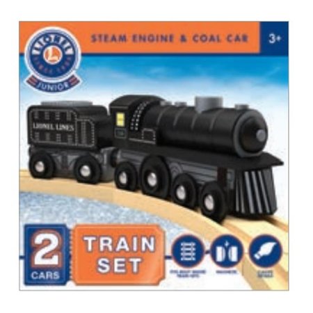 LIONEL Lionel 42017 Lionel Collectors Steam Engine & Coal Car Wood Toy Train Set 42017